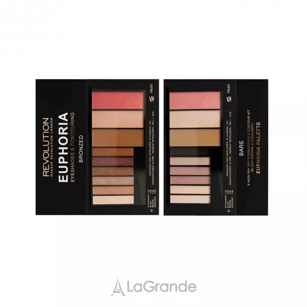 Makeup Revolution Euphoria Palette Bare ��������������� ������� ��� �������, ���� � �������� ��� ����������