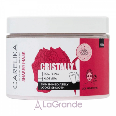 Carelika Cristally Shaker Mask Rose Petals �����-������ ��� ������� � ���������� ������