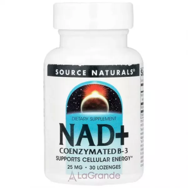 Source Naturals NAD+ Coenzymated B-3 ĳ������ ������� 