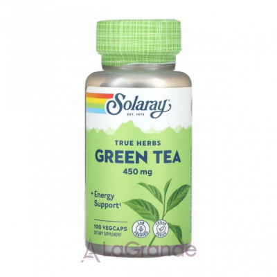 Solaray True Herbs Green Tea 450 mg ����������� ������� 