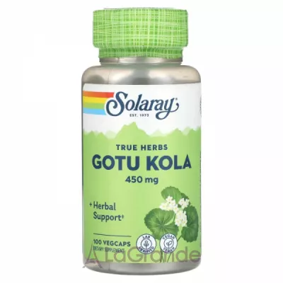 Solaray True Herbs Gotu Kola 450 mg ����������� ������� 
