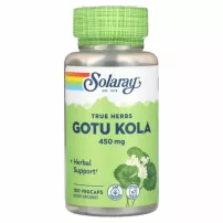 Solaray True Herbs Gotu Kola 450 mg ����������� ������� "���� ����", 450 ��