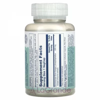Solaray Glucomannan Rhizome Extract 600 mg ����������� ������� 