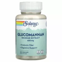 Solaray Glucomannan Rhizome Extract 600 mg ĳ������ ������� "����������� (�������� ����������)", 600 ��