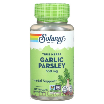 Solaray True Herbs Garlic Parsley 530 mg ����������� ������� 