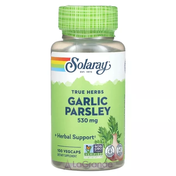 Solaray True Herbs Garlic Parsley 530 mg ĳ������ ������� 