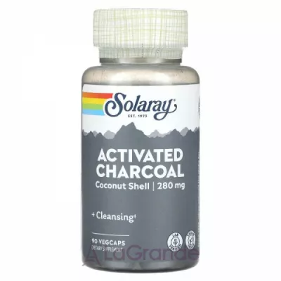 Solaray Activated Charcoal 280 mg ����������� ������� 