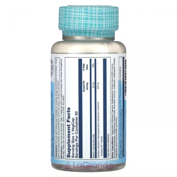 Solaray CranActin 400 mg ����������� ������� 
