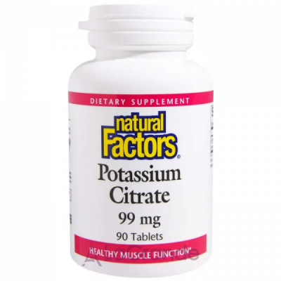 Natural Factors Potassium Citrate 99 mg ����������� ������� 