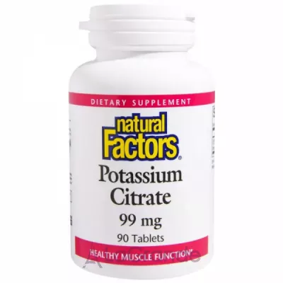 Natural Factors Potassium Citrate 99 mg ����������� ������� 