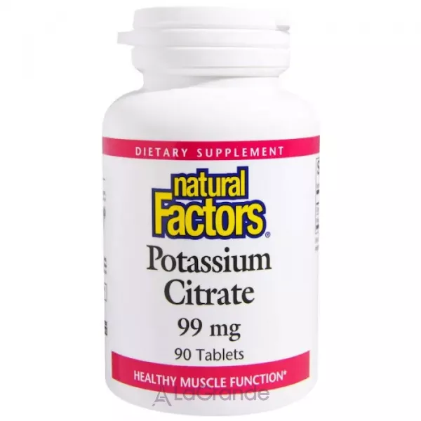Natural Factors Potassium Citrate 99 mg ĳ������ ������� 