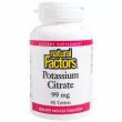 Natural Factors Potassium Citrate 99 mg ����������� ������� 