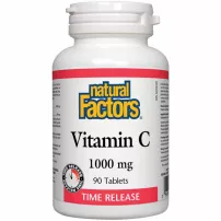 Natural Factors Vitamin C 1000 mg Time Release ����������� ������� "������� C � ��������� ��������������", 1000 ��