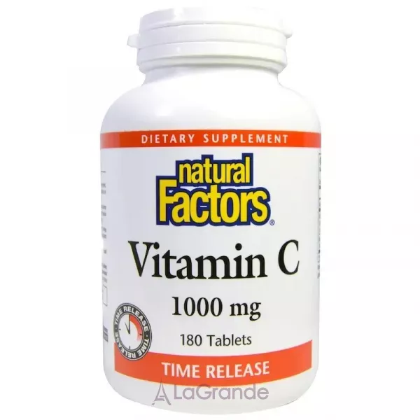 Natural Factors Vitamin C 1000 mg Time Release ĳ������ ������� 