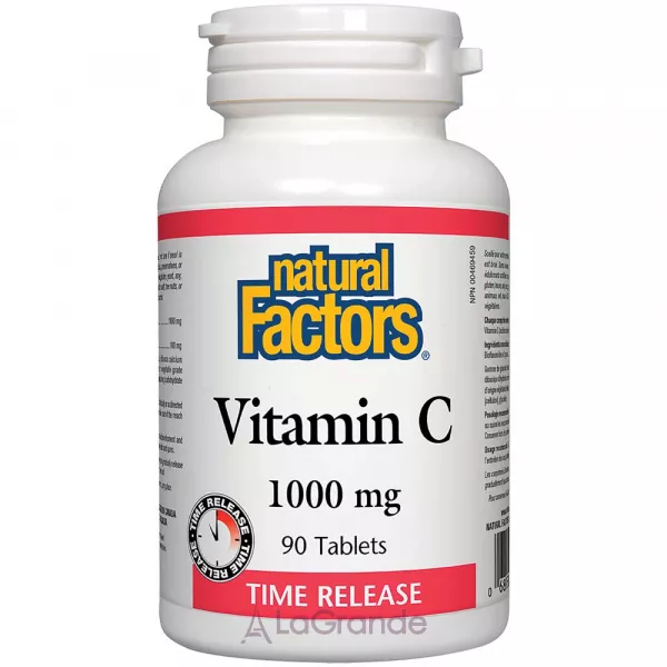 Natural Factors Vitamin C 1000 mg Time Release ĳ������ ������� 