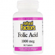 Natural Factors Folic Acid 1000 m�g 90pcs