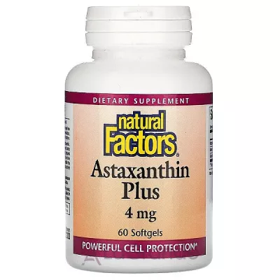 Natural Factors Astaxanthin Plus 4 mg ����������� ������� 