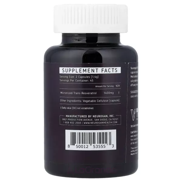 Neurogan Health Trans-Resveratrol 1400 mg ĳ������ ������� 