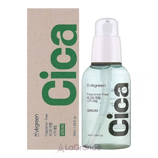 Vegreen Fragrance-Free Cica Serum ��������� ��� ������� � ���������� �������, ��� �������������
