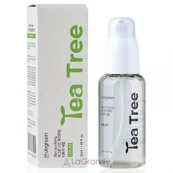 Vegreen Tea Tree Skin Purifying Serum ��������� ��� ���� � ���������� ������� ������