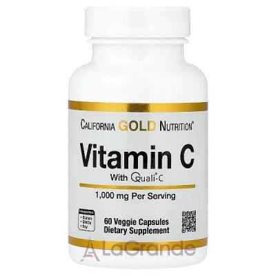 California Gold Nutrition Vitamin C With Quali-C 1000 mg ����������� ������� 