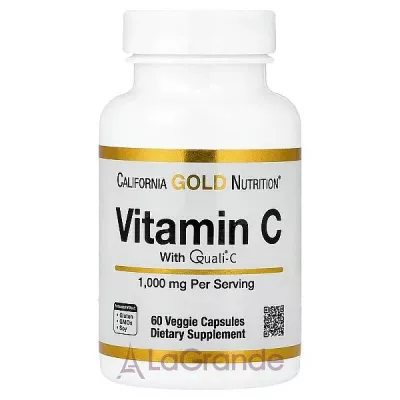 California Gold Nutrition Vitamin C With Quali-C 1000 mg ����������� ������� 