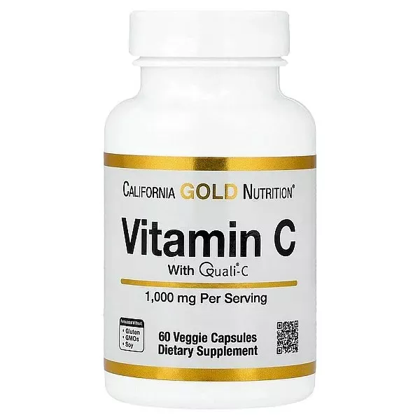 California Gold Nutrition Vitamin C With Quali-C 1000 mg ĳ������ ������� 