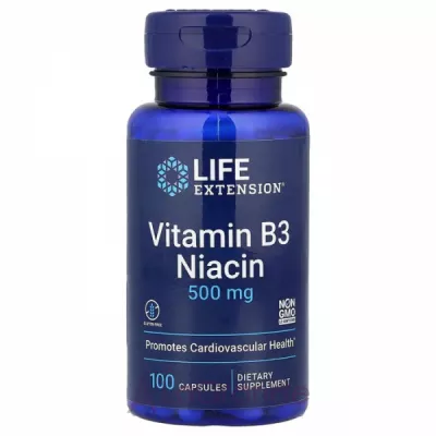 Life Extension Vitamin B3 Niacin 500 mg ����������� ������� 