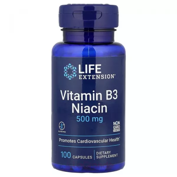 Life Extension Vitamin B3 Niacin 500 mg ĳ������ ������� 