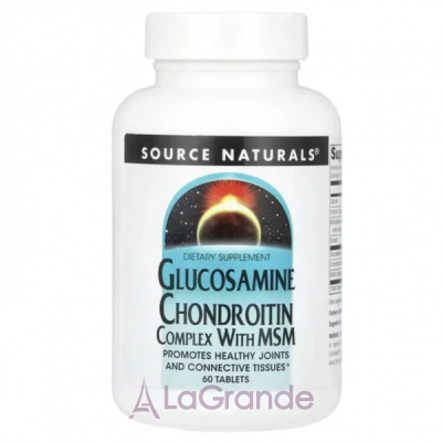 Source Naturals Glucosamine Chondroitin Complex with MSM ����������� ������� ��� �������� �������� 