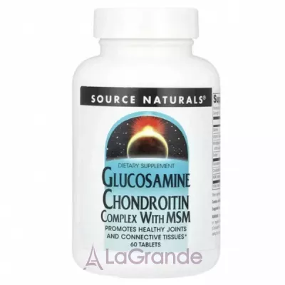 Source Naturals Glucosamine Chondroitin Complex with MSM ����������� ������� ��� �������� �������� 