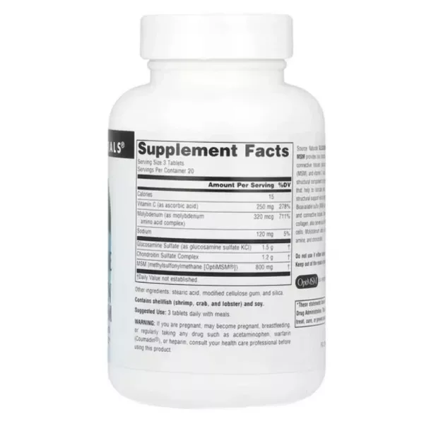 Source Naturals Glucosamine Chondroitin Complex with MSM ����������� ������� ��� �������� �������� 