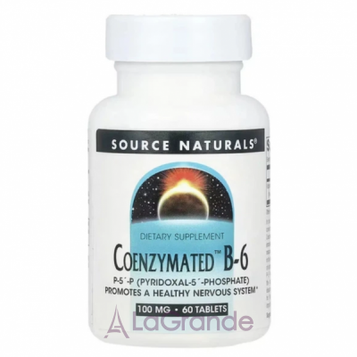Source Naturals Coenzymated� Vitamin B-6 100 mg ������� ������� 