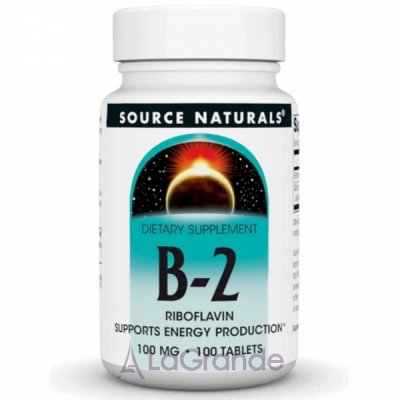 Source Naturals  Vitamin B-2 100 mg ĳ������ ������� 
