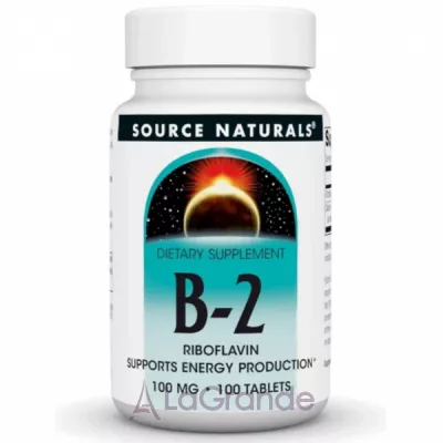 Source Naturals  Vitamin B-2 100 mg ĳ������ ������� 