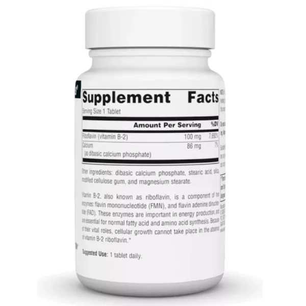 Source Naturals  Vitamin B-2 100 mg ����������� ������� 