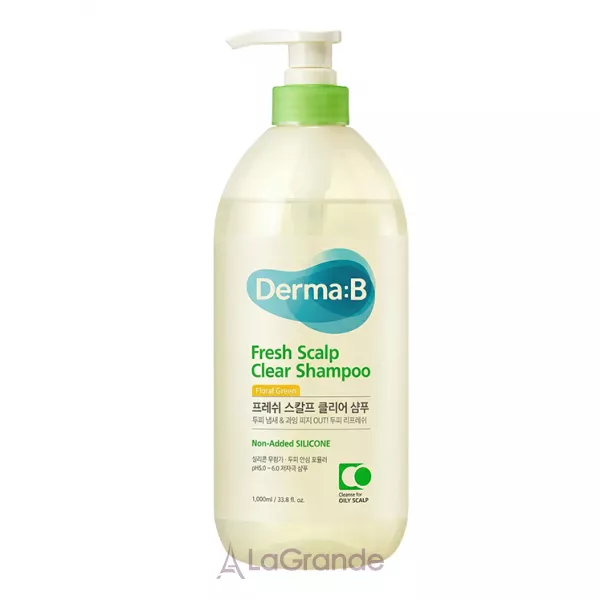 Derma:B Fresh Scalp Clear Shampoo Floral Green ������� ������������ ��������