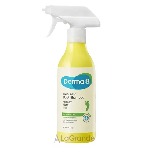 Derma:B DeoFresh Foot Shampoo Cool Lime ��������������� ������� ��� ���
