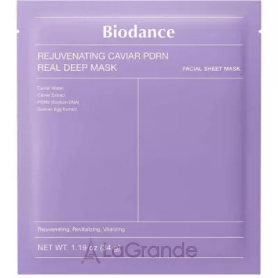 Biodance Rejuvenating Caviar PDRN Real Deep Mask �������������� ���������� ����� � ����� �� PDRN