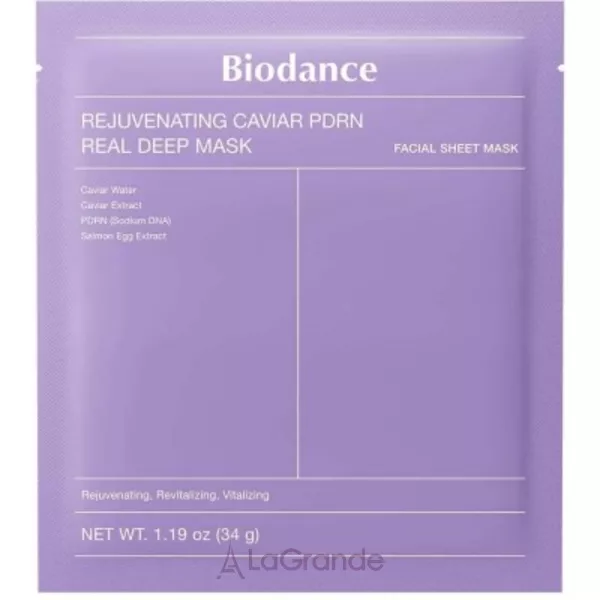 Biodance Rejuvenating Caviar PDRN Real Deep Mask �������������� ���������� ����� � ����� �� PDRN