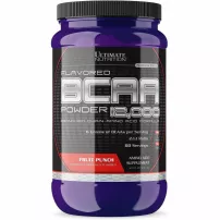 Ultimate Nutrition BCAA 12000 Powder Fruit Punch �������� ����������� BCAA "��������� ����", �������