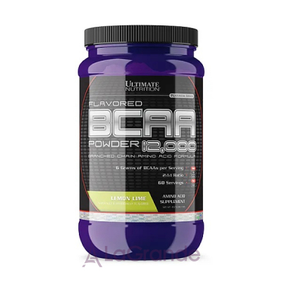 Ultimate Nutrition BCAA 12000 Powder Lemon Lime �������� ���������� BCAA 