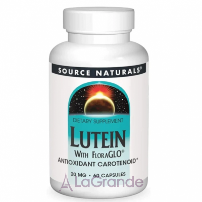 Source Naturals Lutein 20 mg ĳ������ ������� 