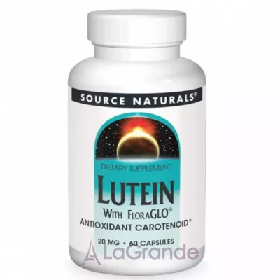 Source Naturals Lutein 20 mg ĳ������ ������� 