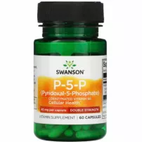 Swanson P-5-P 40 mg ĳ������ ������� "³���� B6"(ϳ���������-5-������) 40��