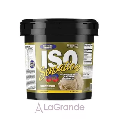 Ultimate Nutrition Iso Sensation Vanilla Bean ������������ ������ Iso Sensation 