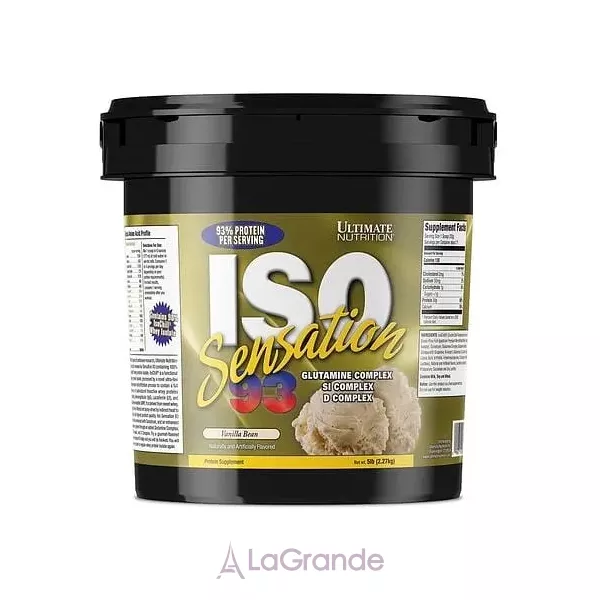 Ultimate Nutrition Iso Sensation Vanilla Bean ������������ ������� Iso Sensation 