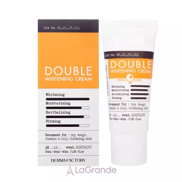 Derma Factory Double Whitening Cream ������� ����������� ���� ��� ����