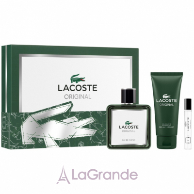 Lacoste Original Eau De Parfum ����� (��������������� ���� 100 �� + ��������������� ���� 7.5 �� + ���� ��� ���� 100 ��)