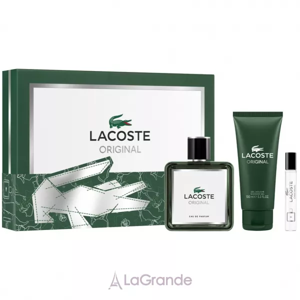 Lacoste Original Eau De Parfum ���� (����������� ���� 100 �� + ����������� ���� 7.5 �� + ���� ��� ���� 100 ��)